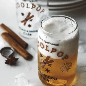 飲料罐造型透明玻璃杯-D款
